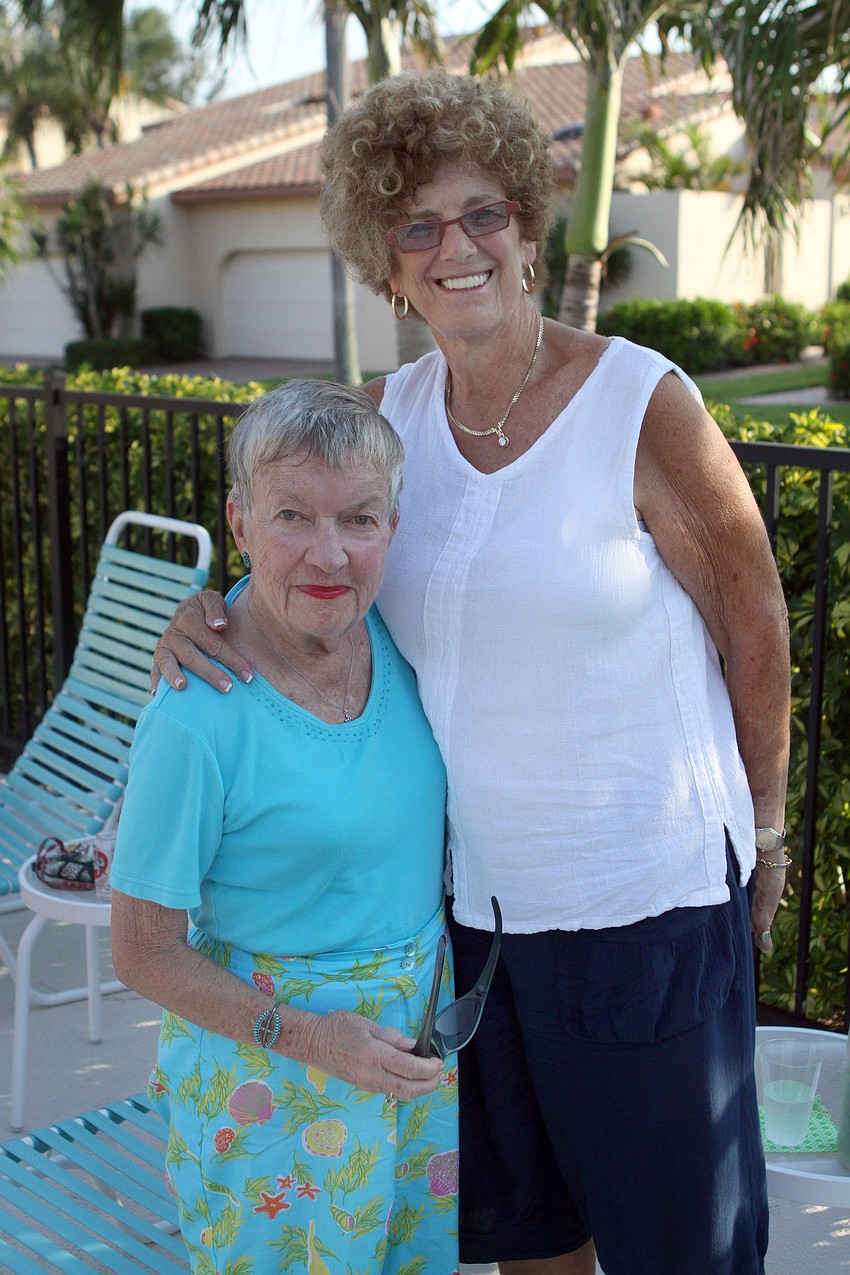 Barbara Marcouiller and Nancy Kane