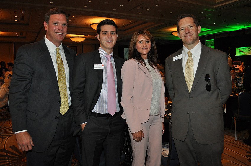 Kevin Stencik, Jordan Hallam, Amy Serino and Greg Mellors
