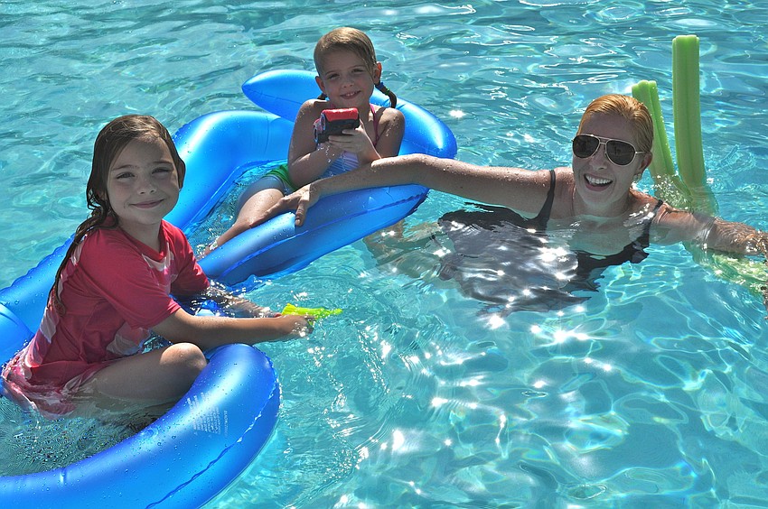 Sterling Michel with Sienna Steiner and Tre Michel