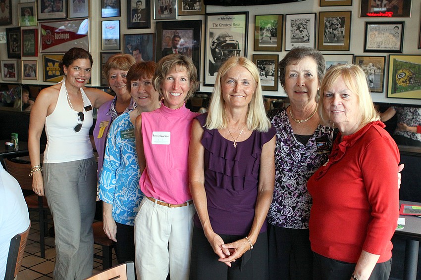 Heidi Webber, Pat Martin, Nancy Taussig, Robyn Gaudiano, Debbie Lamb, Mary Gamrot and Helen Daruszka