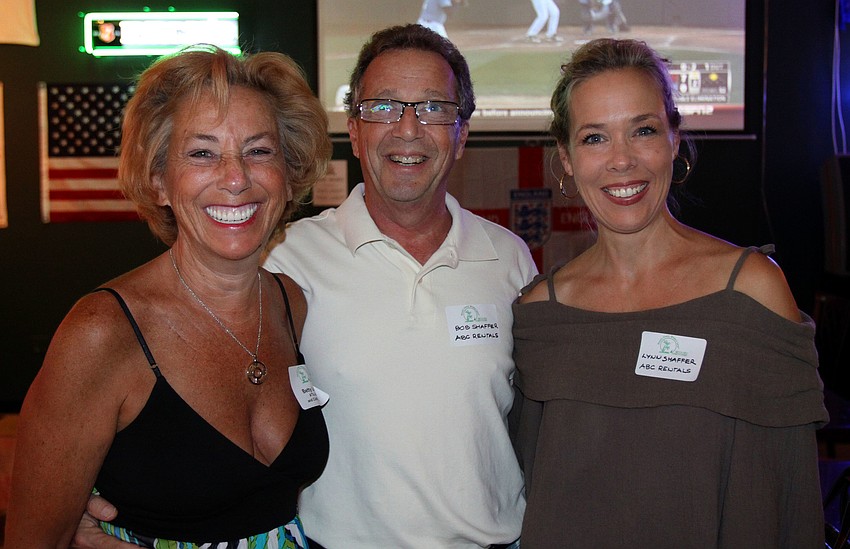 Betty Lorenzo with Bob and Lynn Shaffer