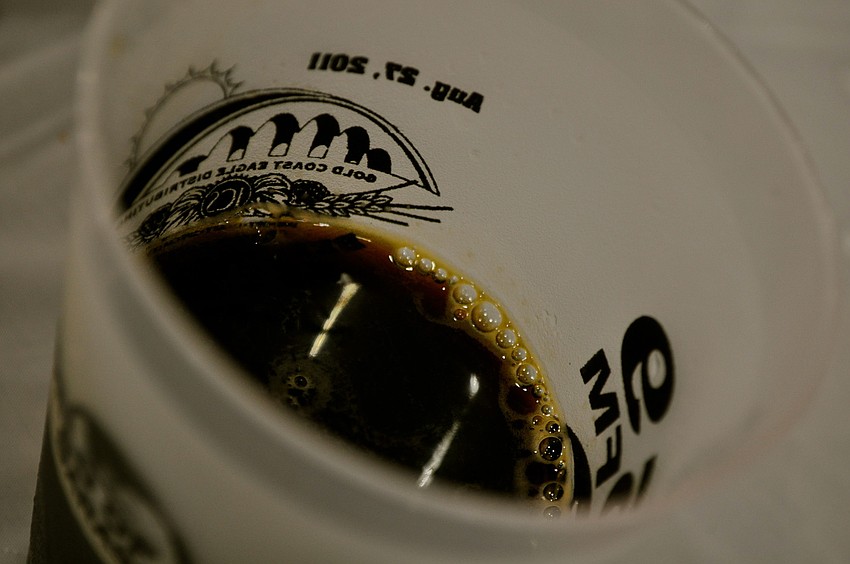 Mr. Beery's served up creme brulee beer.