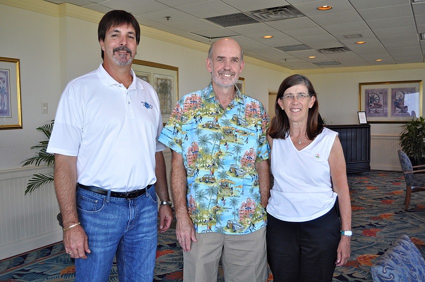 David Robinson with Harold and Chris Cullison