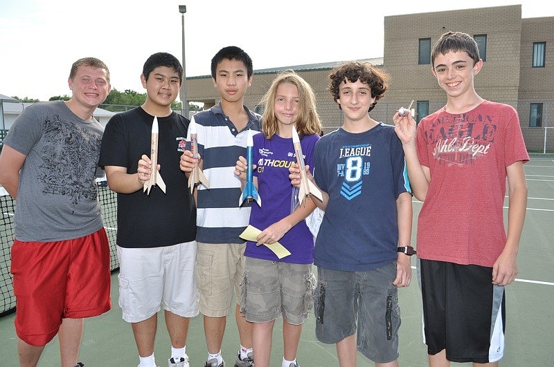 Pictured are Peyton Murphy, Colin Wong, Johnny Dong, Jordan Sutton, Christopher Medrano and Tristan Skipper.