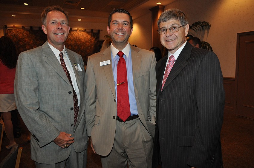 Greg Roberts, Nick Feather and Mark Cohen