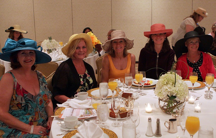 Jane Quigley, Liz Wright, Sydney Leathers, Lee Anne Downey and Sherry Trefz