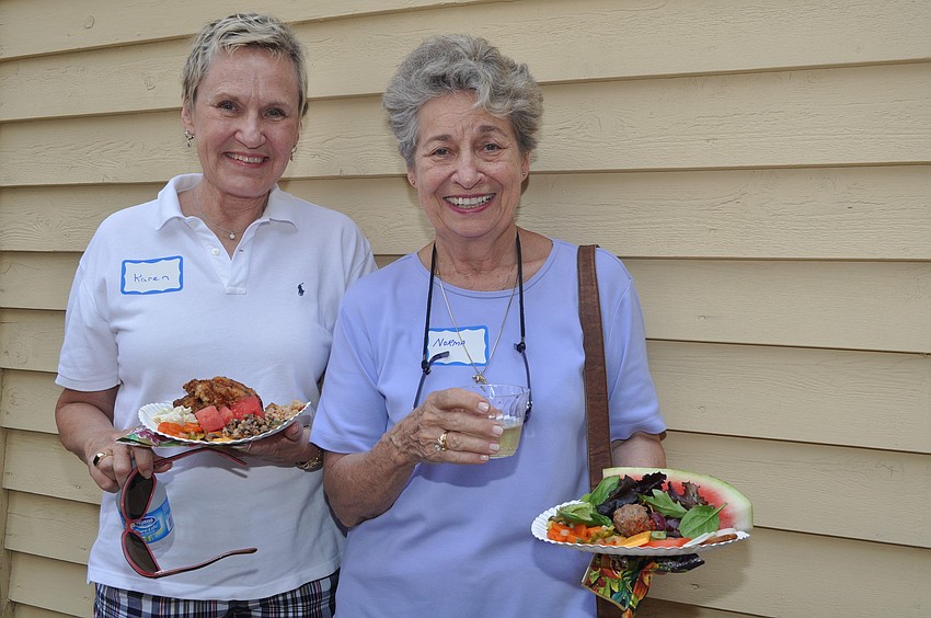 Karen Worner and Norma Kwensky