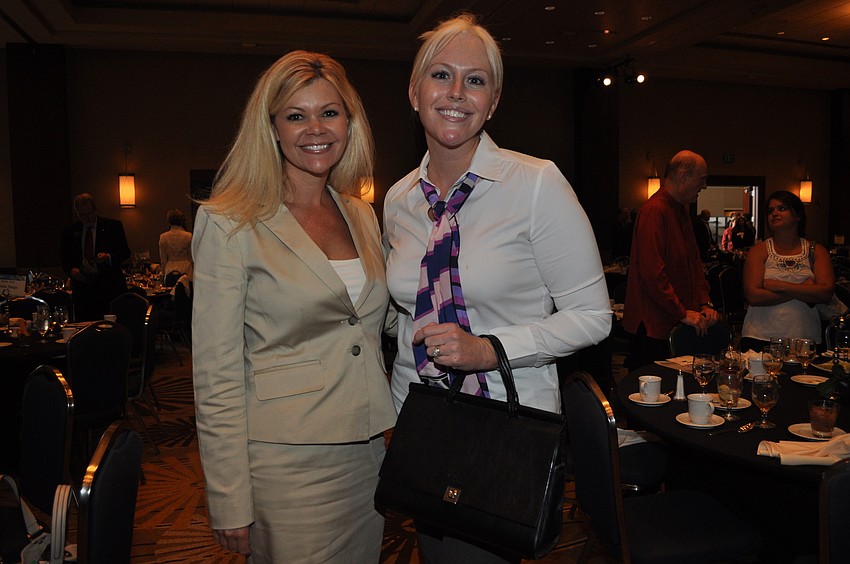 Jennifer Peeples and Nikki Taylor