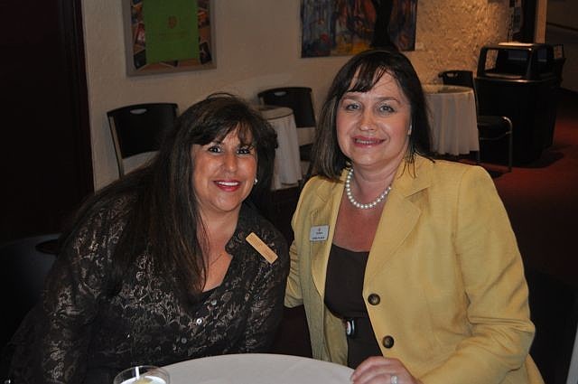 Yvonne Schloss, Sunglass Express Optical, with Asima Palmer, SunTrust