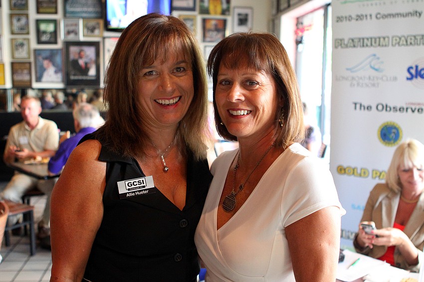 Allie Hueter and Terri West