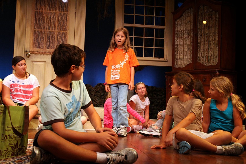 Alena Rigas as â€œMighty Girl.