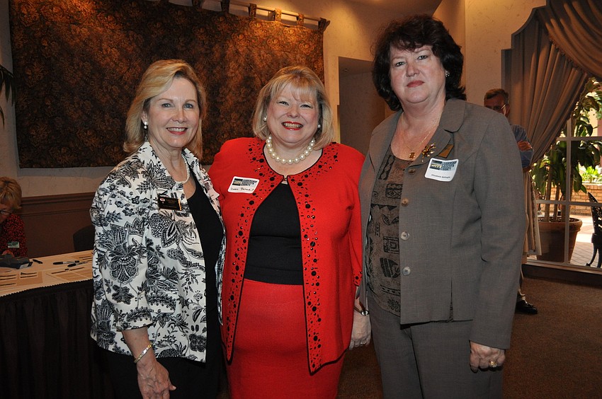 Tracy Seider, Debbi Benedict and Elizabeth Battaglia