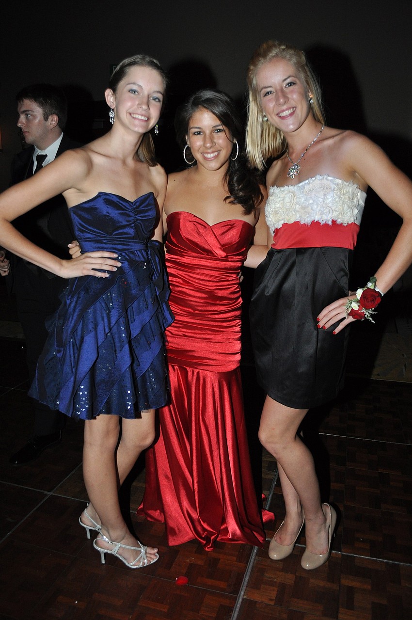 Amanda Scambrosky, Jenna Ladd and Claudia Rightmire