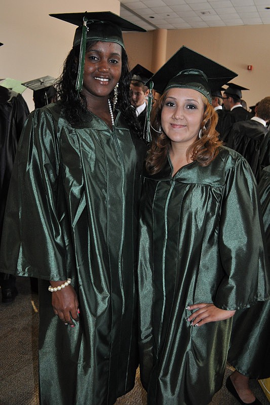 Lyndsey Peek and Amanda Paniagua will attend Manatee Technical Institute.