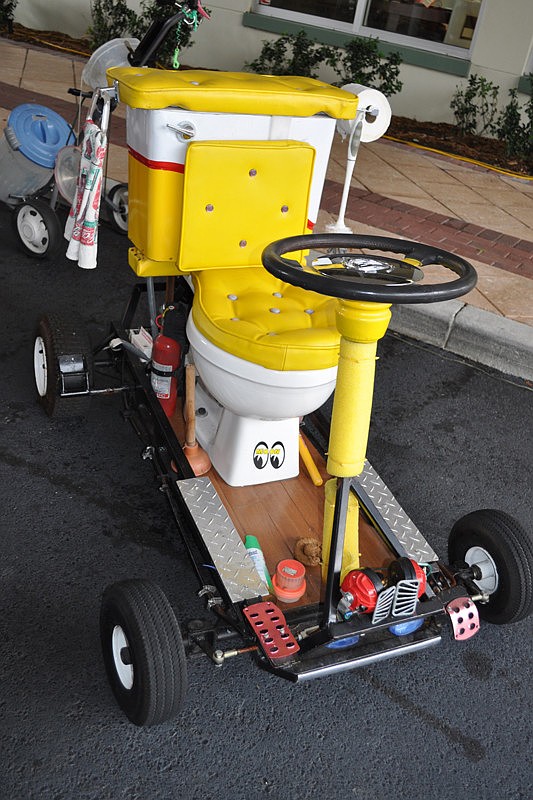 Attendees saw all varieties of vehicles.