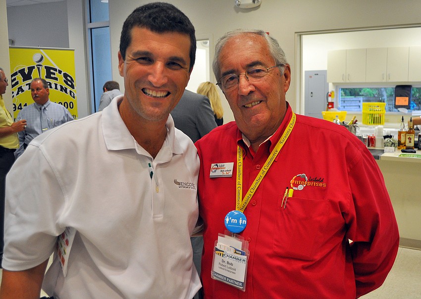 George Manooshian, of Encore Motorcars, and Dr. Bob Leibold