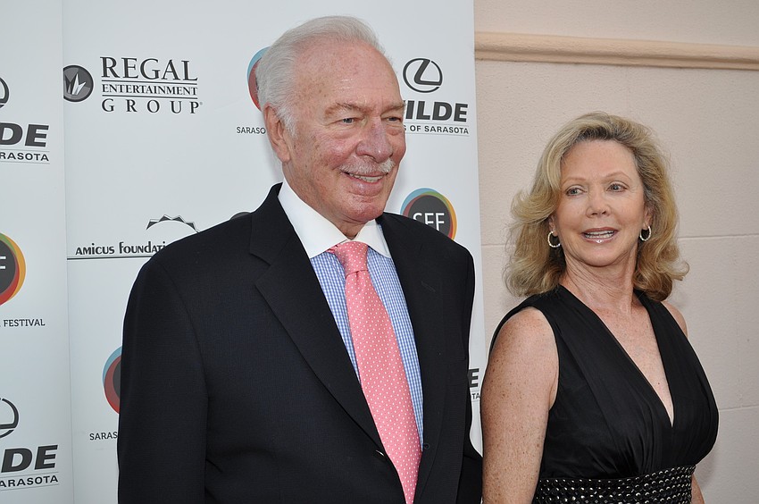 Christopher Plummer and Elaine Taylor
