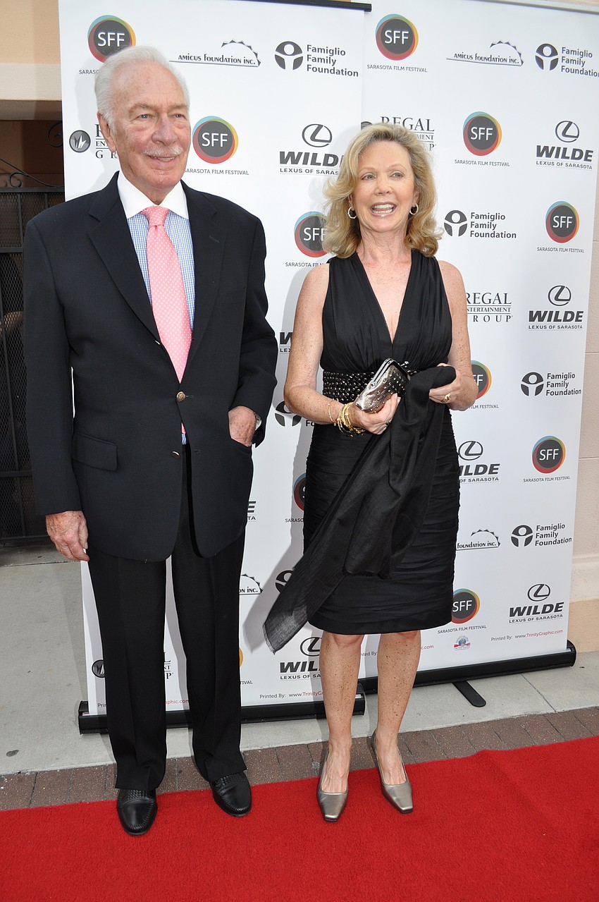 Christopher Plummer and Elaine Taylor