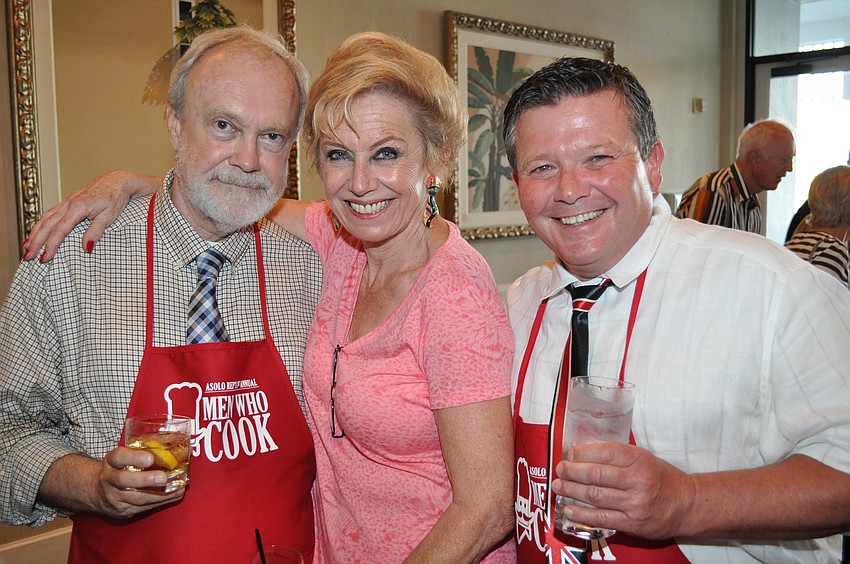 Bob Plunket, Co-Chair Molly Schechter and Robert Smithson