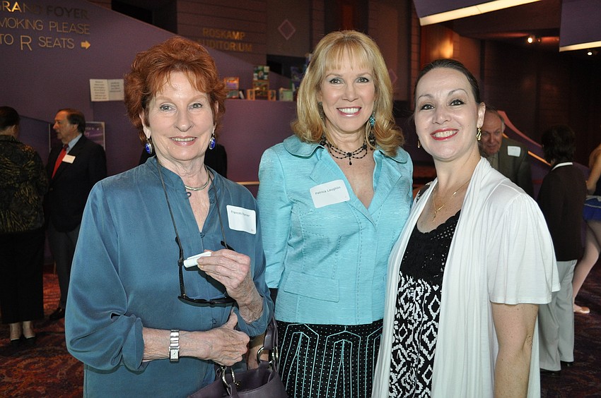 Frances Ranier, Patricia Laughlin and Diane Partington