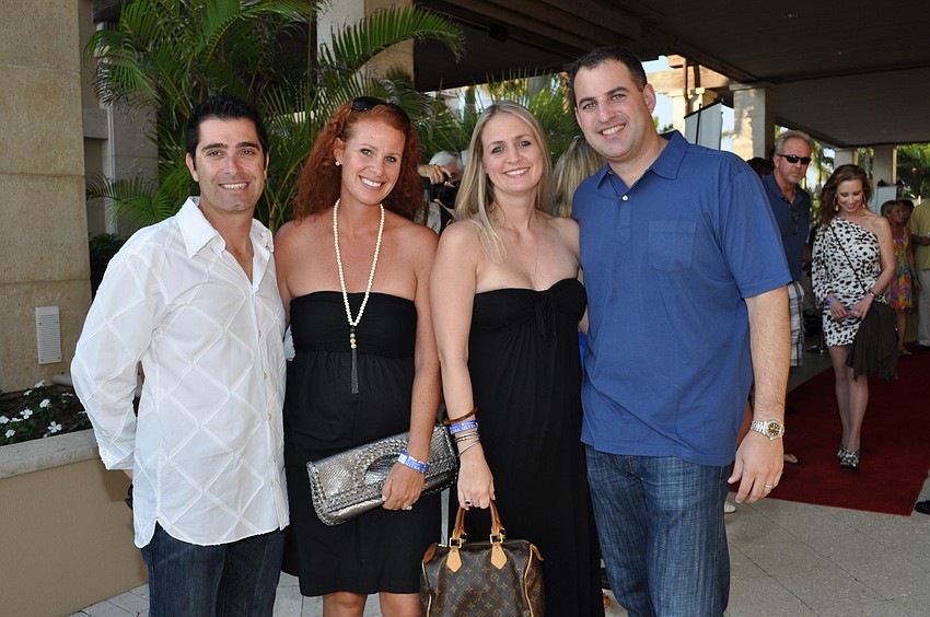 Andrea Recanatesi and Monica Barth with Tanya and Dr. Mark Ramos
