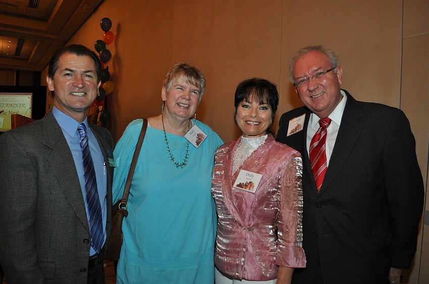 Pedro Reis, Marji Stearns, Dolly Jacobs and Stewart Stearns