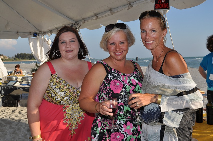 Sarah Robbins, Michelle Lea and Mel Davis