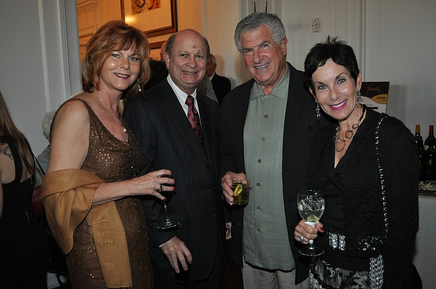 Marilee and Gary Roberts with Barry Collier and Janis Collier