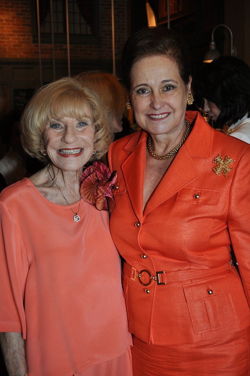 Flori Roberts and Flora Major