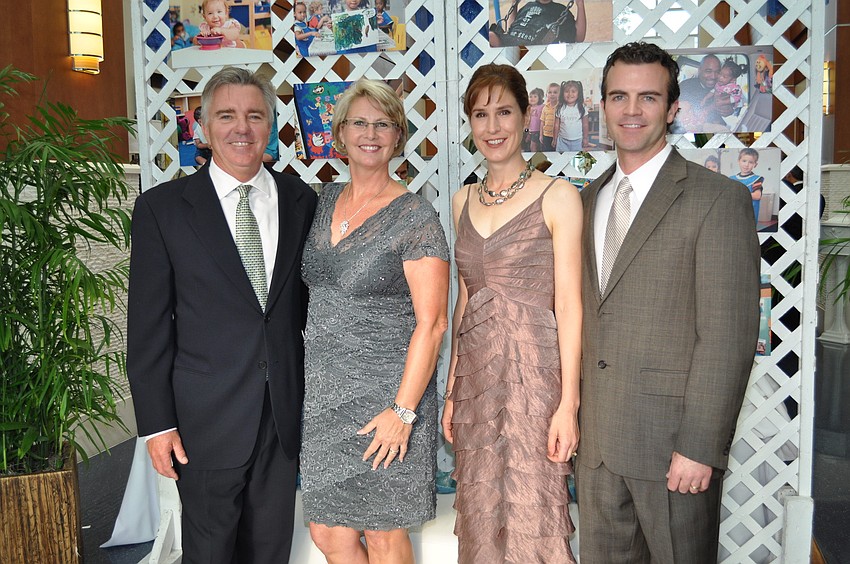 Chairs Jim and Jackie Rolfes, Dr. Heidi Anderson and Dr. Paul Brannan