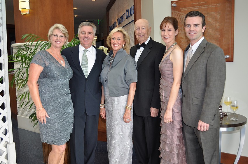 Chairs Jackie and Jim Rolfes, Elenor and John Maxheim and Dr. Heidi Anderson and Dr. Paul Brannan