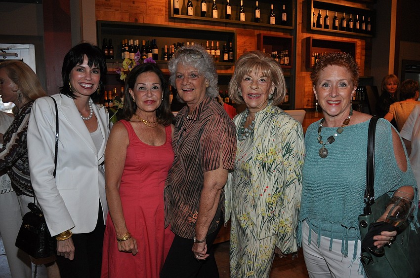 Nikki Seddaca, B.J. Creighton, Janet Hunter, Gloria Moss and Vicki Rollo