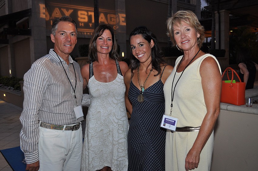 Ed and Paulette Rymer, Laura Stone and Kathleen Maher