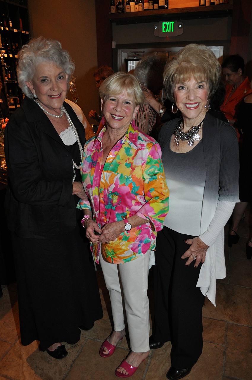 Tana Sandefur, Dottie Baer Garner and Doris Kaplan