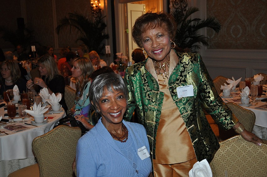 Daisy Saunders and Audrey Coleman