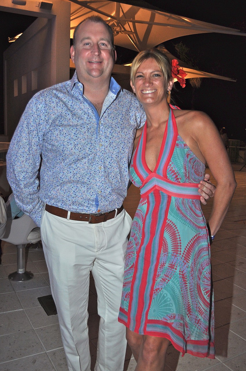 Drayton Saunders and Kara Poulin