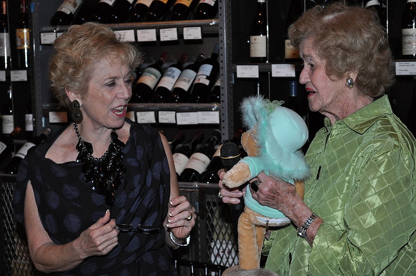 Molly Schechter and Betty Schoenbaum