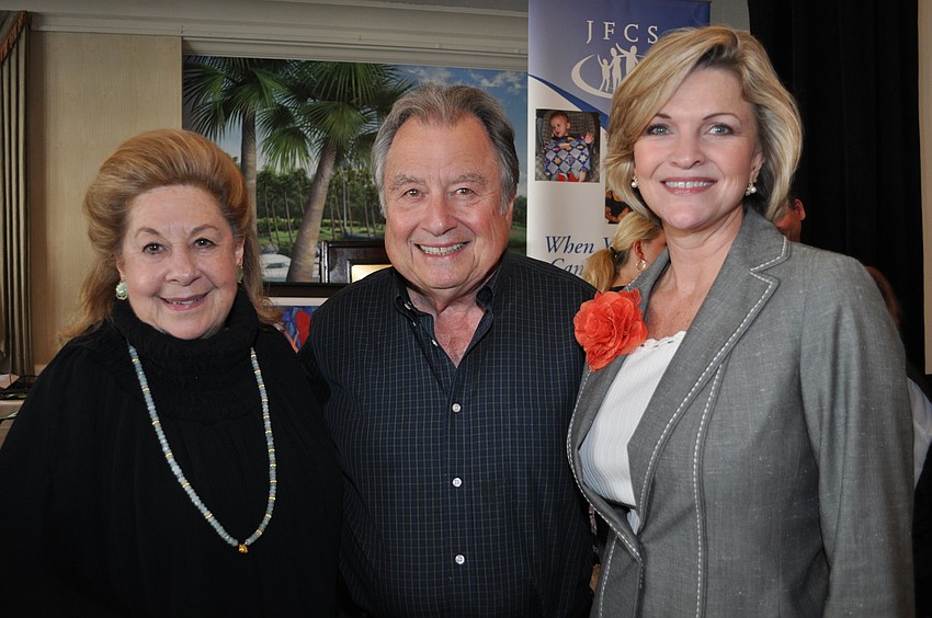 Lois and Stuart Scheyer with Diane Muir