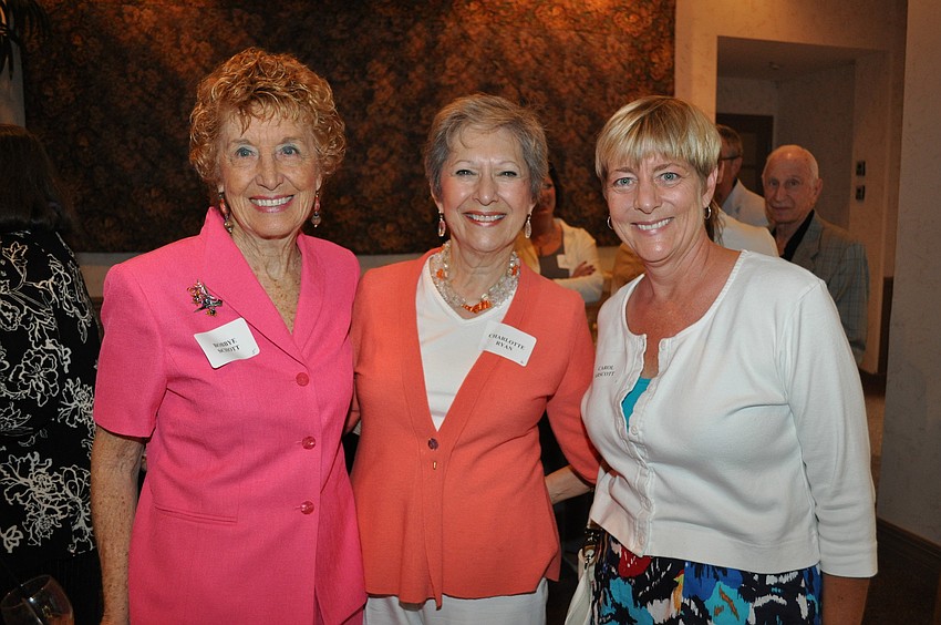 Bobbye Schott, Charlotte Ryan and Carol Arscott