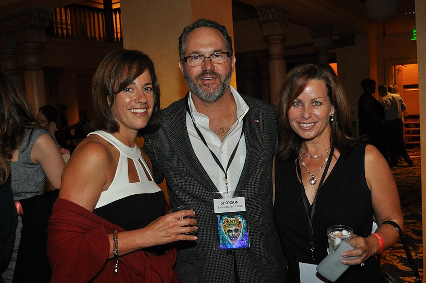 Tanya Schreibman with Jeff and Laurie Birnbach