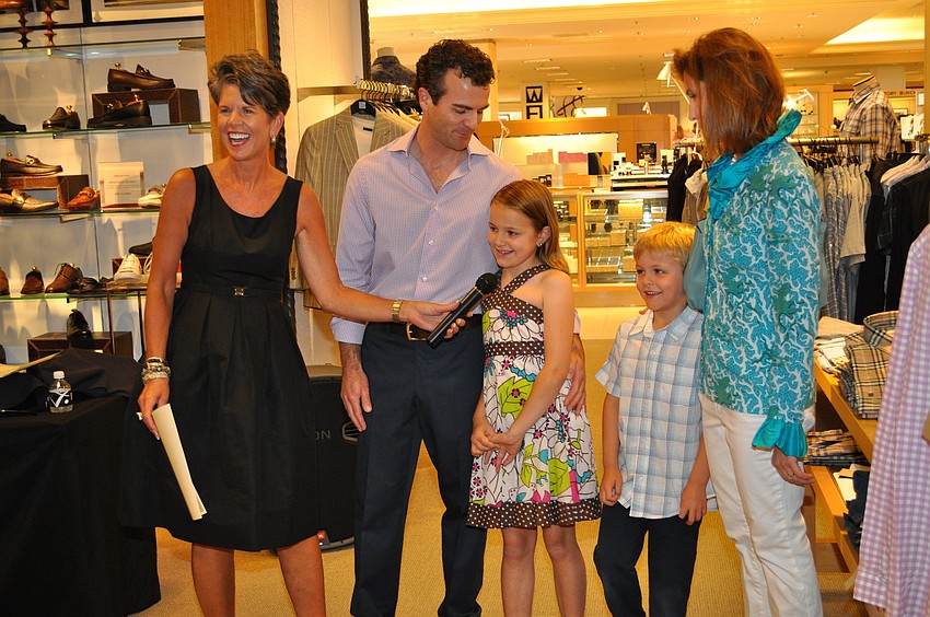 Sally Schule honors Dr. Paul Brannan