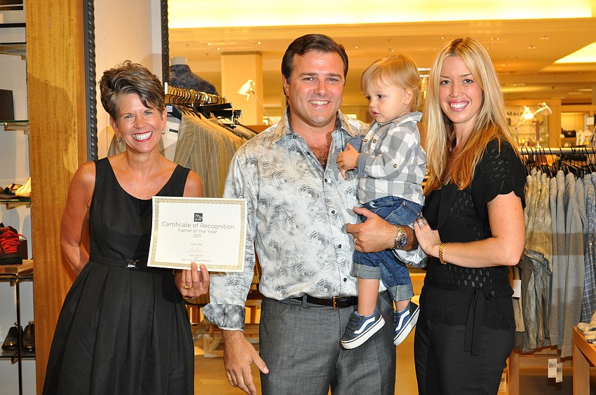 Sally Schule honors Tom Cail