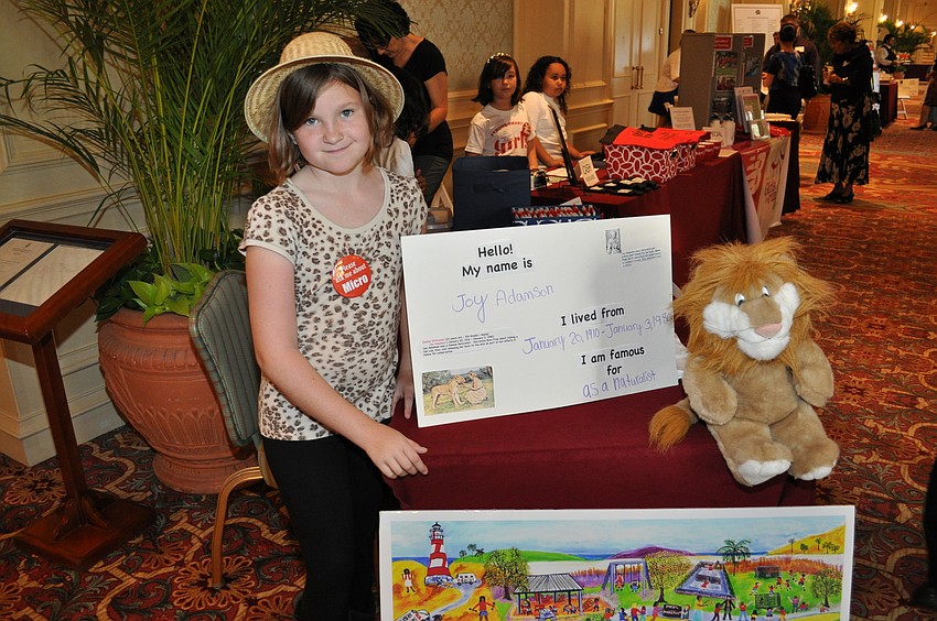 Shelby W. as Joy Adamson