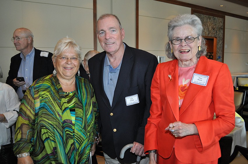 Ortand Sherer with Dan and Thea Beard