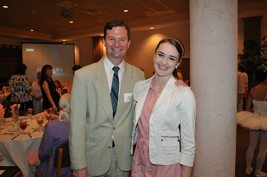 Guest speaker Peter Stark and Dara Nicole