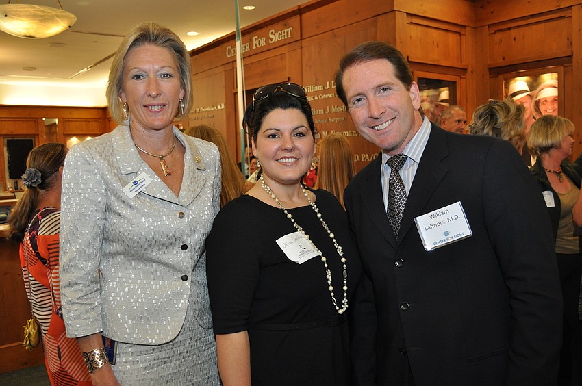 Donna Stiens, Alina Cemitier and Dr. William Lahners