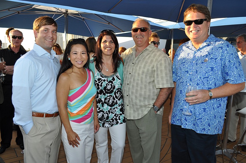 John Texada, Lee-En Chunh, Tracey and Jakey Winters and Mike Beitzinger