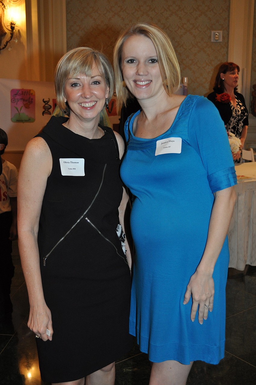 Olivia Thomas and Jessica Hays