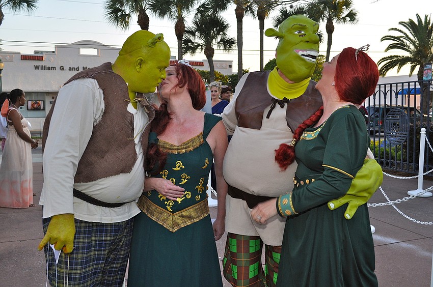 Dr. Larry and Pat Thompson with Chris and Amy Shaffer