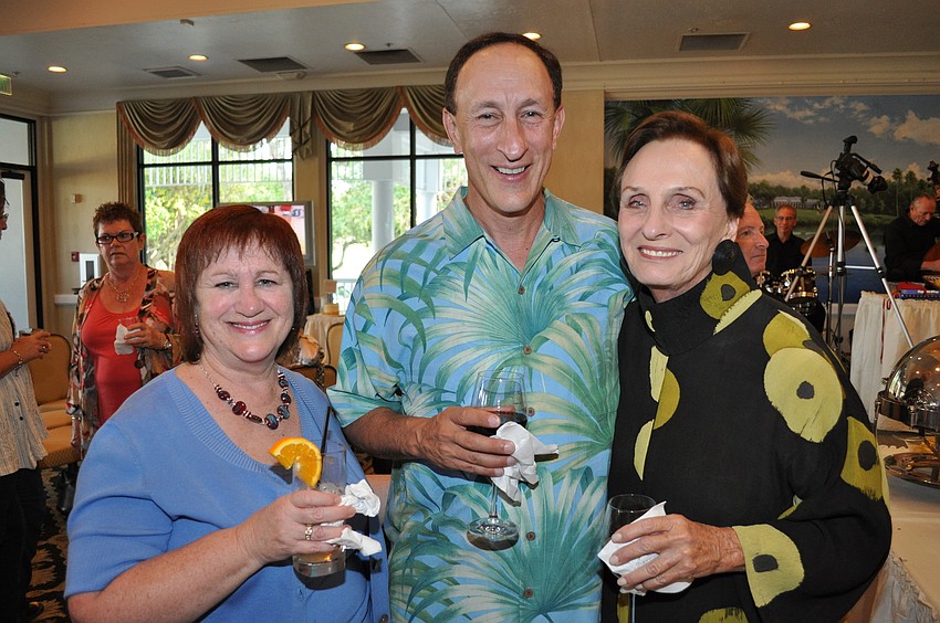 Janet and Bruce Udell with Sally Yanowitz